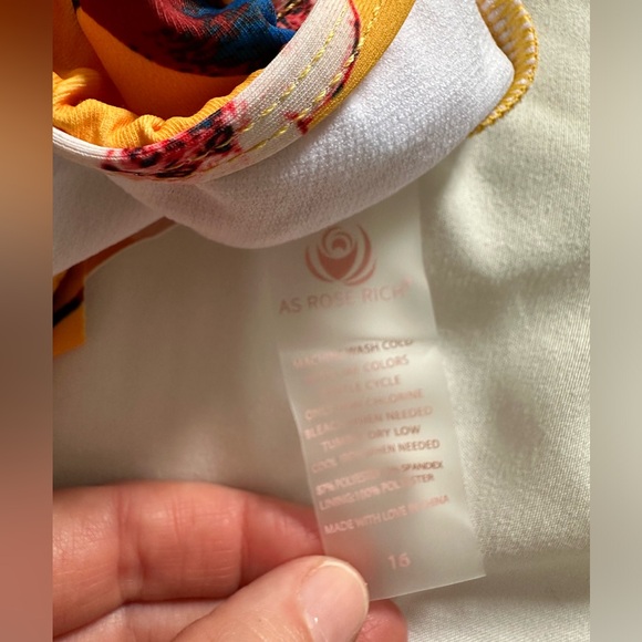 Yellow Bathing Suit - Picture 4 of 5